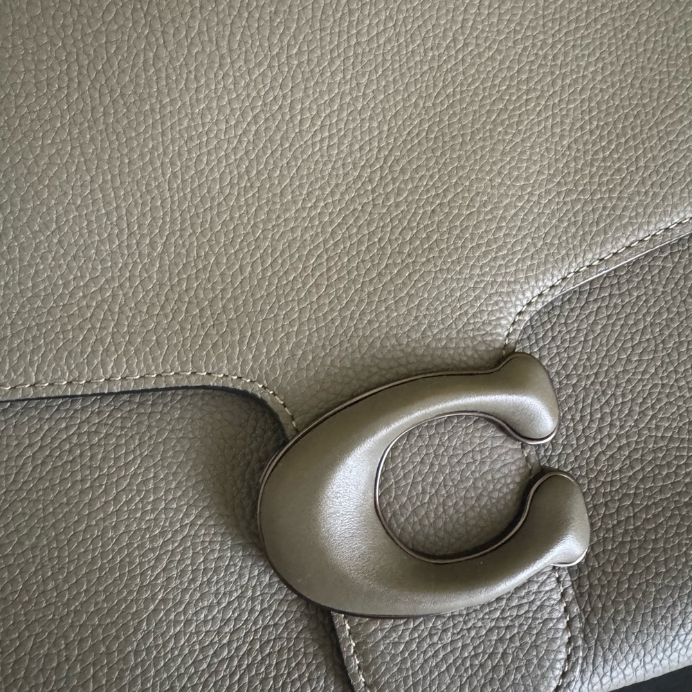 Men’s Coach Tabby Messenger Khaki Green - Picture 9 of 11